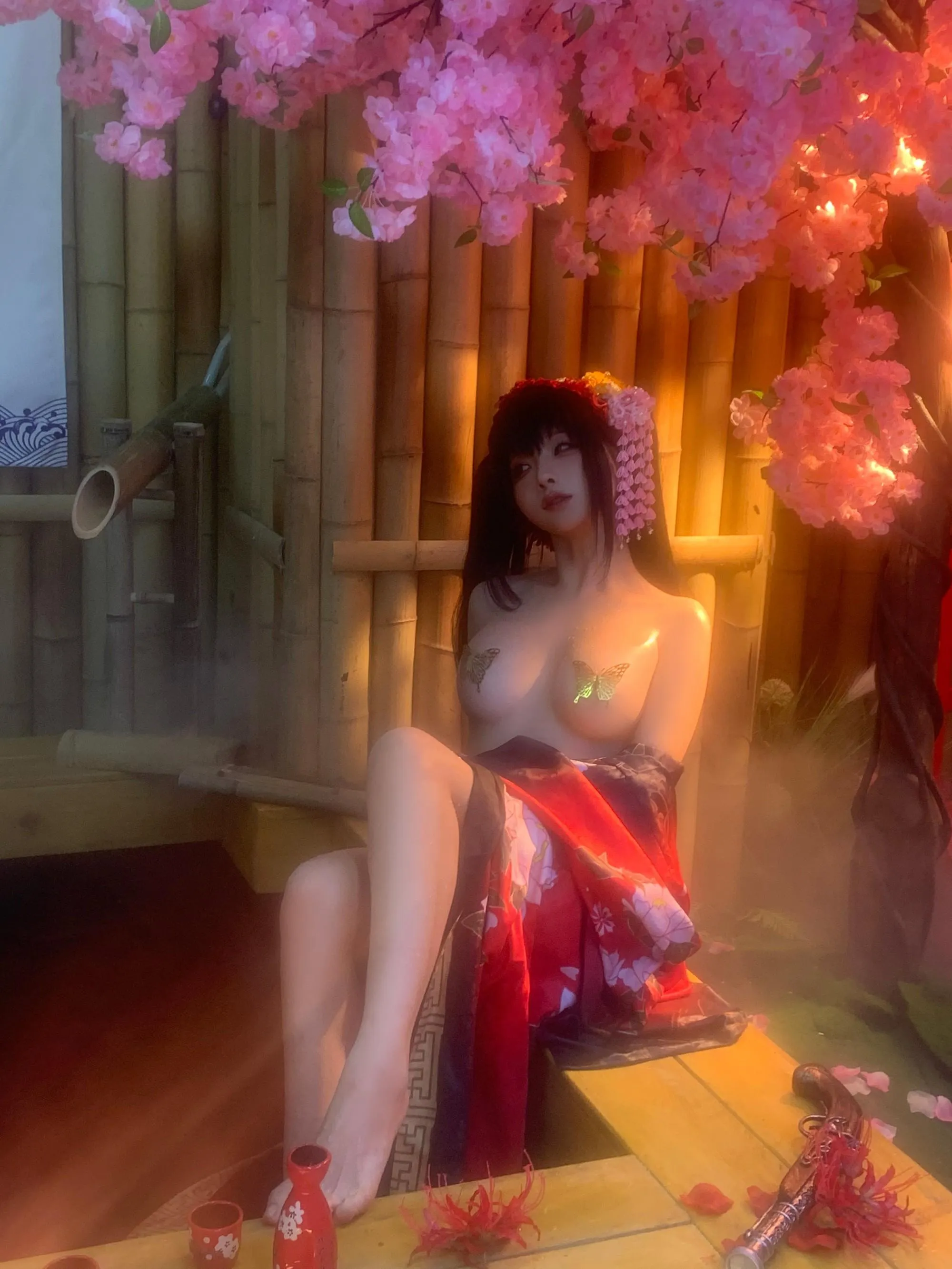 蠢沫沫 – NO.304 狂三和服cos-狂三 花絮 [114P]插图3